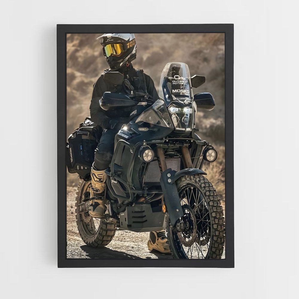 Poster Tenere Enchanteur – affiche Yamaha (vue 2)